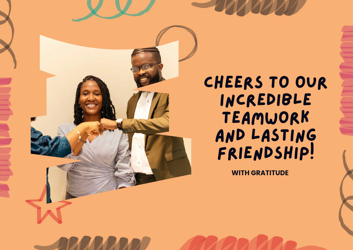 Intricate Pieces Team Building digital E-CARDS employees coworkers